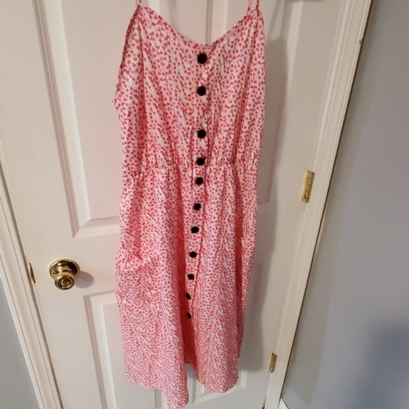 Floral Midi dress - fits size lg to xl - Picture 4 of 8